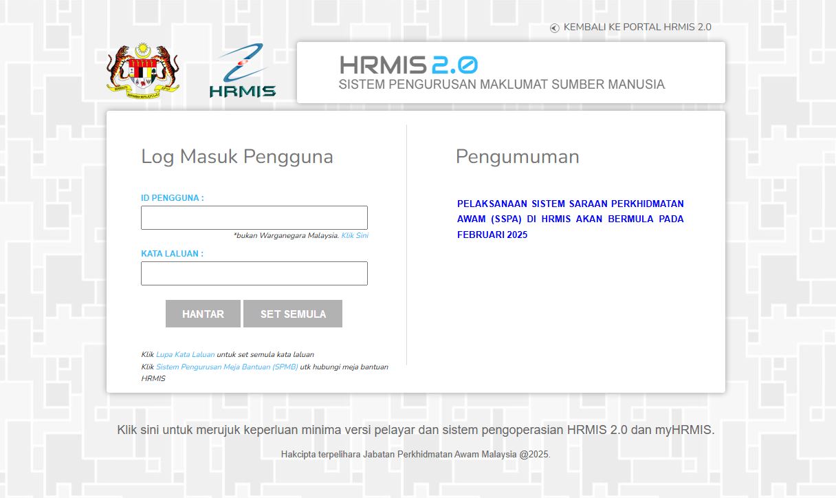 Sistem HRMIS